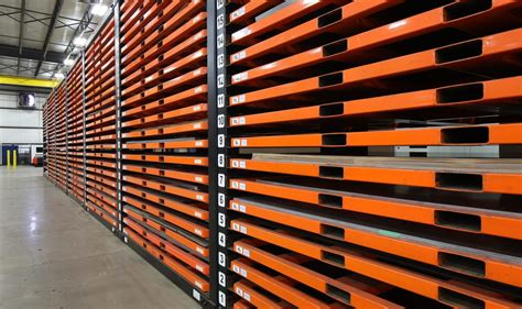 sheet metal storage systems|high density sheet metal storage.